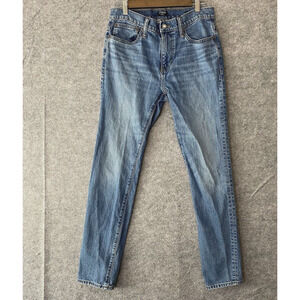J Crew Flex Slim Straight Jeans Mens 31x31 Medium Wash Comfort - SIZE NOTE